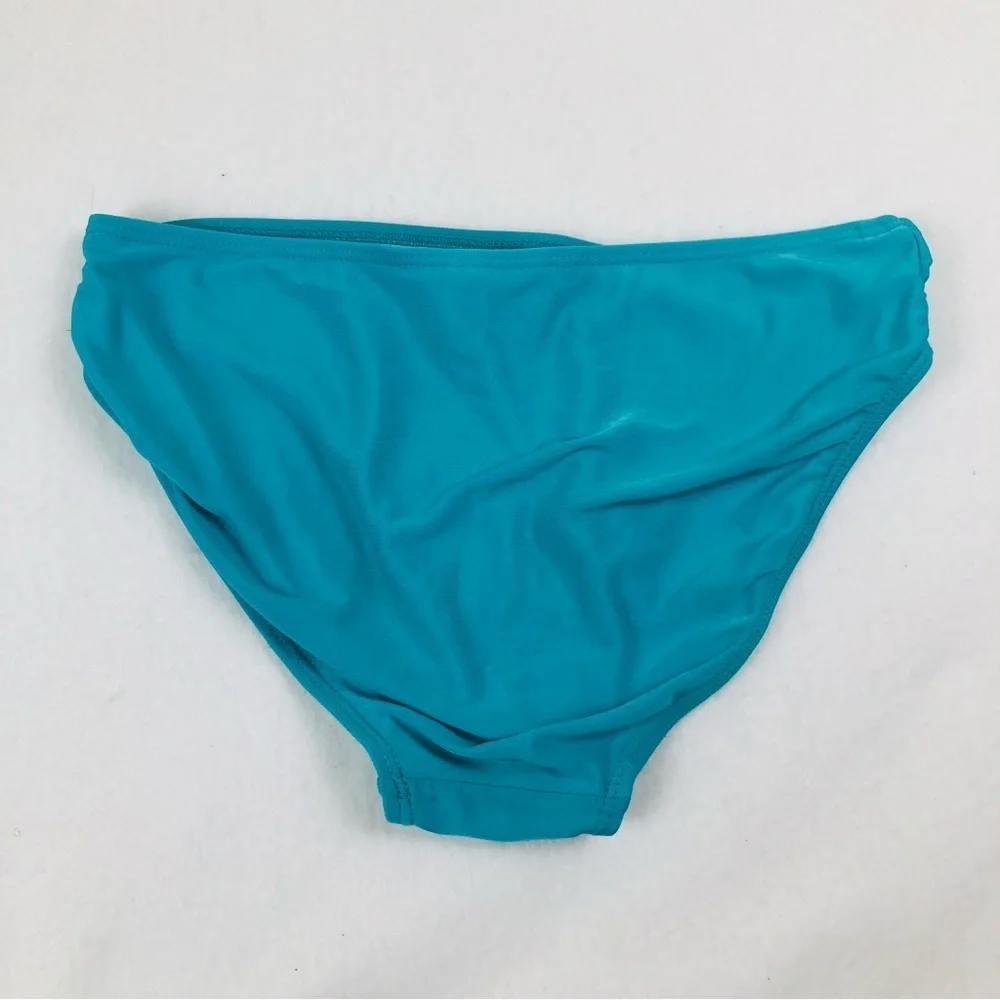 Kids Swim Ruffle Tankini Swimsuit - Teal (S2)
